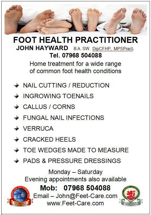 Foot health deals practitioner